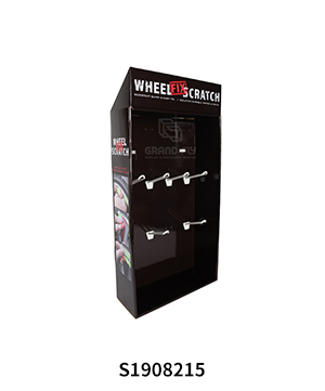 Wal-mart Cardboard Sidekick Displays with Peg Hooks