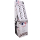 20 PCS Cardboard Sports Sunglasses Displays Floor Stand