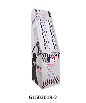 20 PCS Cardboard Sports Sunglasses Displays Floor Stand