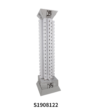 Custom Revolving Cardboard Sunglasses Display Rack Holds 48 PAIR