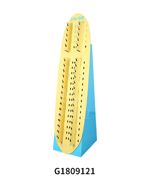 Custom Surfboard Styling Retail Cardboard Sunglasses Display Stand