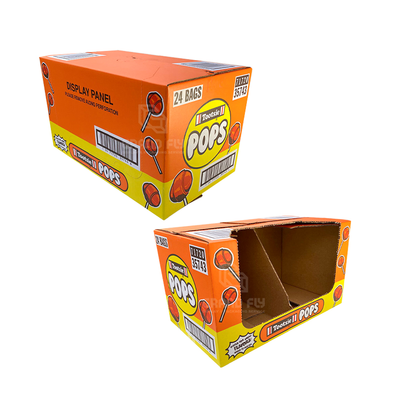 Shelf Ready Display Box Packaging