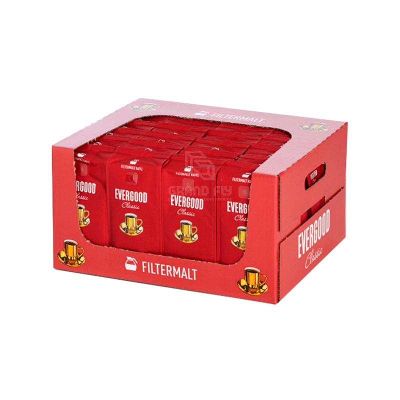 Tear Away folding Shelf Packaging Box Stacker