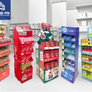 Food Cardboard Retail Display